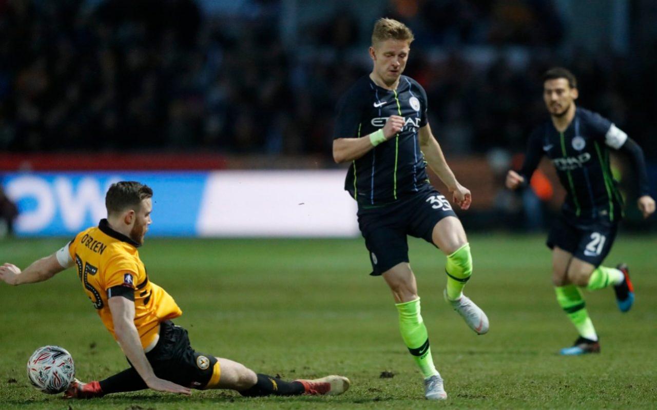 Newport County vs Man United