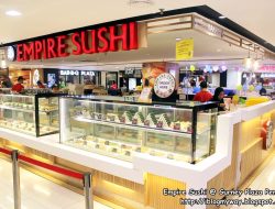 Empire Sushi Shah Alam: Suasana yang Mewah dan Kualiti Sushi yang Hebat