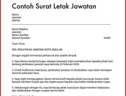 Notis Perletakan Jawatan: Panduan Langkah Demi Langkah