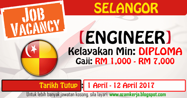 jawatan kosong 5 hari bekerja selangor