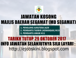 Jawatan Kosong di Segamat: Peluang Kerjaya yang Menarik di Bandar Sejahtera