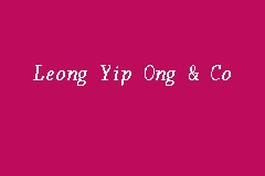 leong yip ong & co