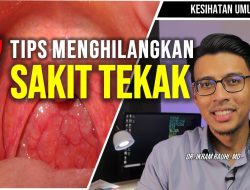 Cara Hilangkan Sakit Tekak Tonsil