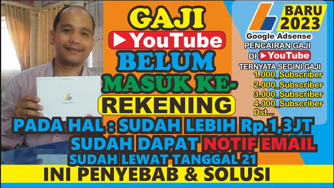 gaji belum masuk