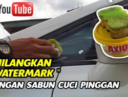 Cara Hilangkan Watermark pada Cermin Kereta